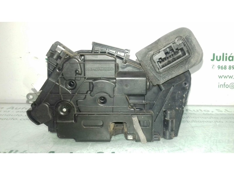 Recambio de cerradura puerta delantera derecha para seat leon (5f1) reference referencia OEM IAM 5K1837016E 7 PINES NEGRO