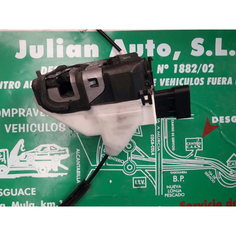 Recambio de cerradura puerta delantera derecha para citroen c5 berlina millenium referencia OEM IAM 732148 A04080 5140N1102I6