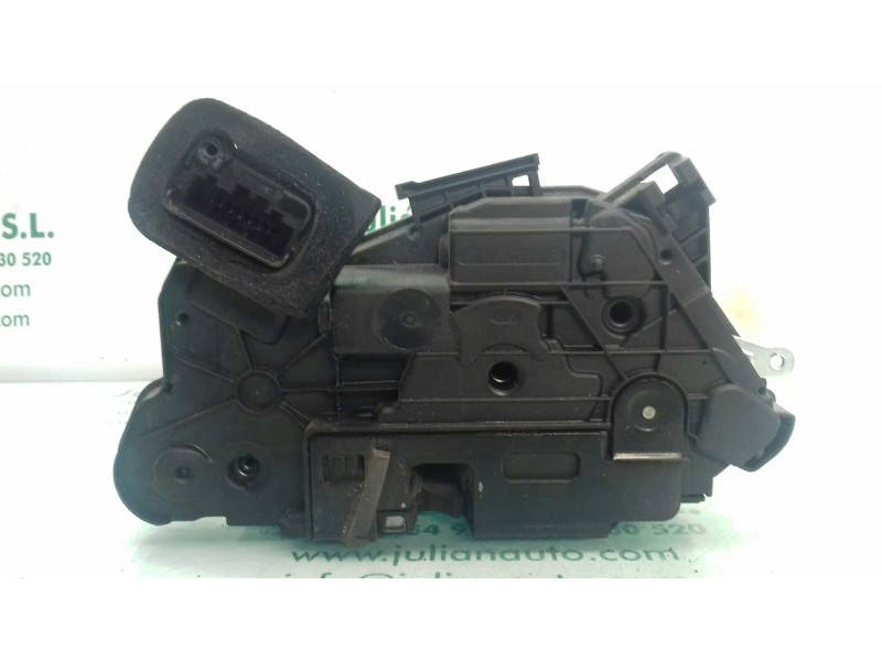 Recambio de cerradura puerta delantera izquierda para seat leon (5f1) reference referencia OEM IAM 5K1837015E 7 PINES NEGRO