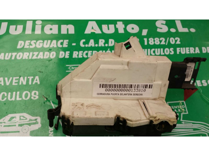 Recambio de cerradura puerta delantera derecha para peugeot 308 confort referencia OEM IAM 2288M030217 A01545 567147