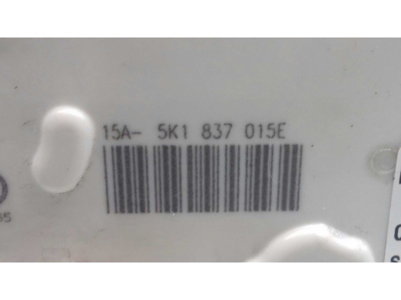 Recambio de cerradura puerta delantera izquierda para seat leon (5f1) reference referencia OEM IAM 5K1837015E 7 PINES NEGRO