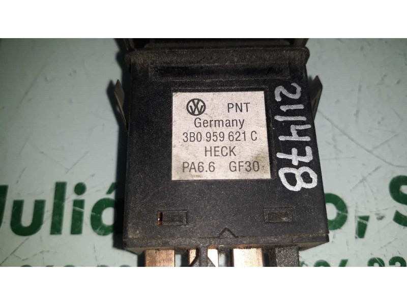 Recambio de interruptor para volkswagen passat berlina (3b3) advance referencia OEM IAM 3B0959621C  LUNA TERMICA
