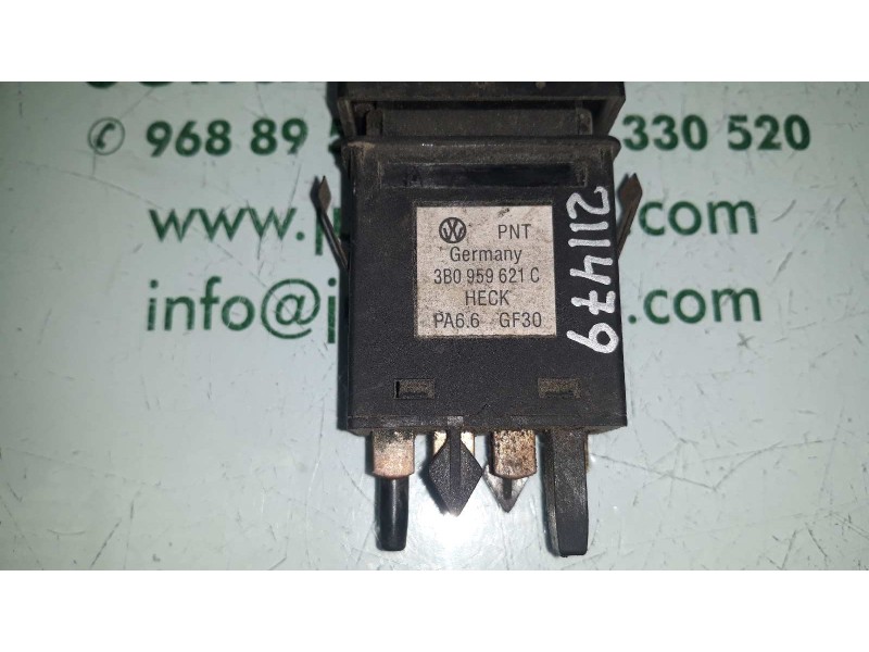 Recambio de interruptor para volkswagen passat berlina (3b3) comfortline referencia OEM IAM 3B0959621C  LUNA TERMICA