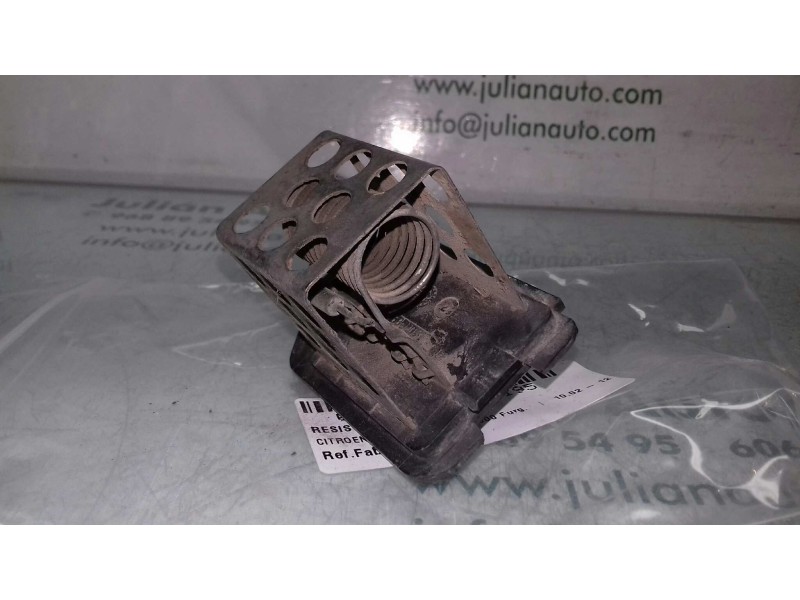 Recambio de resistencia calefaccion para citroen berlingo 2.0 hdi 600 furg. referencia OEM IAM 9641212580  3 PINES