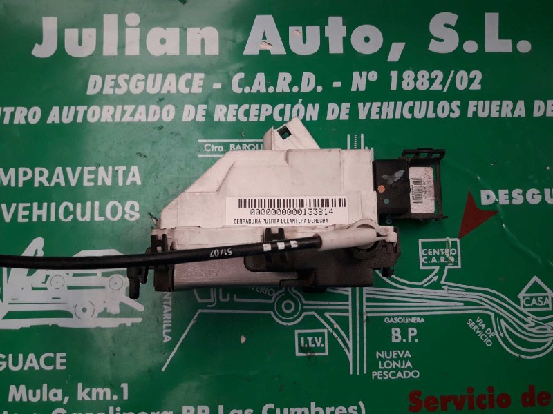 Recambio de cerradura puerta delantera derecha para peugeot 308 confort referencia OEM IAM 567147 A01545 03228