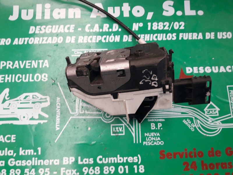 Recambio de cerradura puerta delantera derecha para peugeot 308 confort referencia OEM IAM 567147 A01545 03228 Recambio de cerradura puerta delantera derecha para peugeot 308 confort referencia OEM IAM 567147 A01545 03228