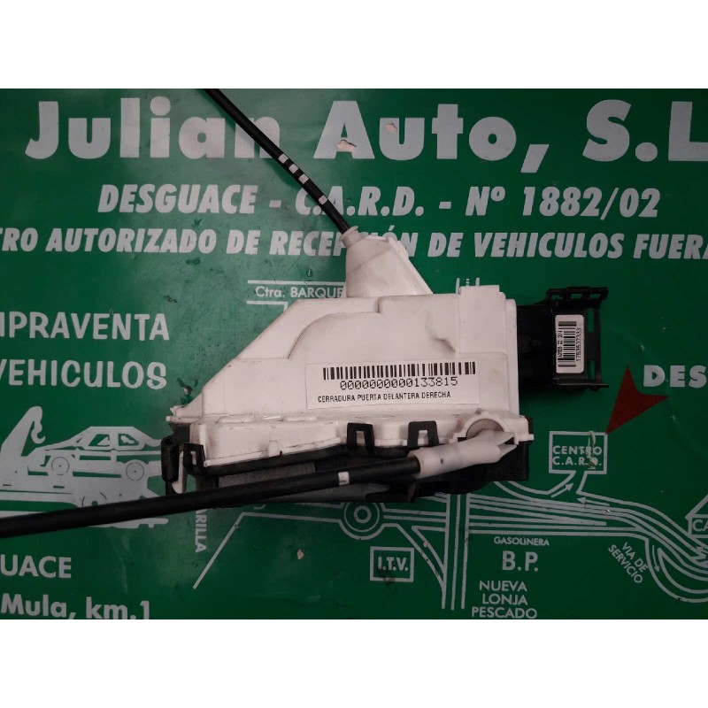 Recambio de cerradura puerta delantera derecha para citroen c3 attraction referencia OEM IAM 006246 A04959 4374A1688I1