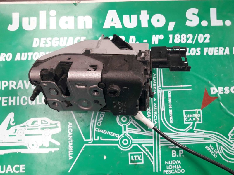 Recambio de cerradura puerta trasera izquierda para peugeot 308 confort referencia OEM IAM 567165 A01520 18828