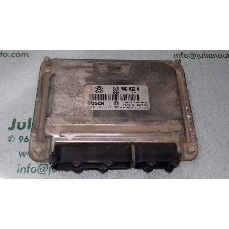 Recambio de centralita motor uce para seat ibiza (6k1) select referencia OEM IAM 0261206836 6K0906032Q BOSCH