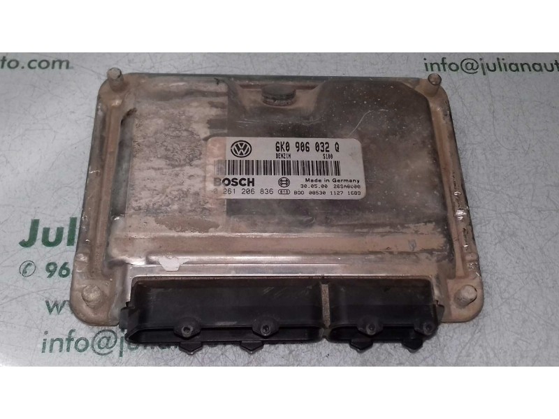 Recambio de centralita motor uce para seat ibiza (6k1) select referencia OEM IAM 0261206836 6K0906032Q BOSCH