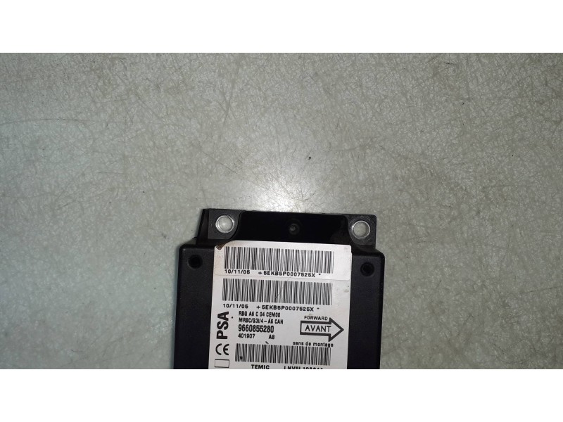 Recambio de centralita airbag para citroen c2 furio referencia OEM IAM 9660855280 5EKB5P0007525X 