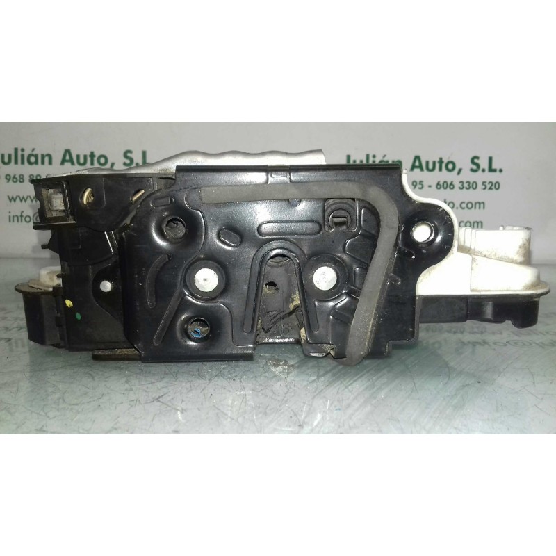 Recambio de cerradura puerta delantera izquierda para seat ibiza (6p1) reference referencia OEM IAM 5N1837015F 4 + 3 PINES NEGRA