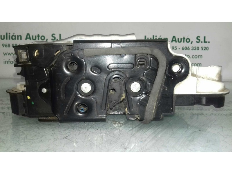 Recambio de cerradura puerta delantera izquierda para seat ibiza (6p1) reference referencia OEM IAM 5N1837015F 4 + 3 PINES NEGRA