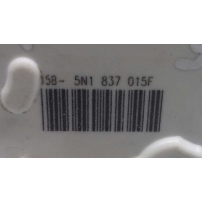 Recambio de cerradura puerta delantera izquierda para seat ibiza (6p1) reference referencia OEM IAM 5N1837015F 4 + 3 PINES NEGRA