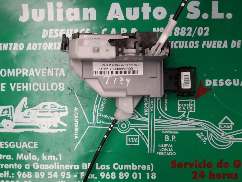 Recambio de cerradura puerta trasera izquierda para citroen c5 berlina millenium referencia OEM IAM 732154 A04078 2150N0516J7