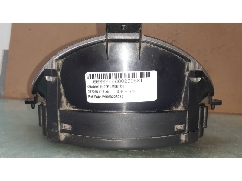 Recambio de cuadro instrumentos para citroen c2 furio referencia OEM IAM P9660225780  