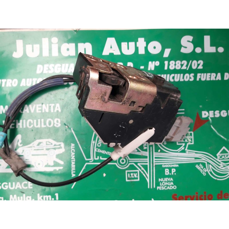 Recambio de cerradura puerta trasera derecha para citroen c4 berlina exclusive referencia OEM IAM 9681337080 40727122 6 PINES EN
