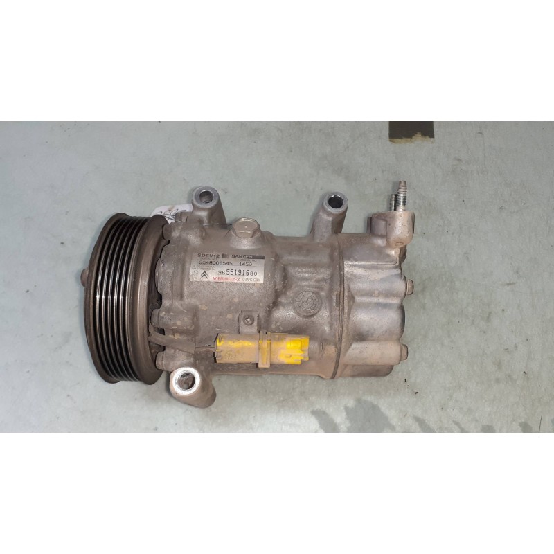 Recambio de compresor aire acondicionado para citroen c2 furio referencia OEM IAM 9655191680 SD6V12 SANDEN