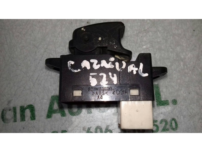 Recambio de mando elevalunas delantero derecho para kia carnival ii 2.9 cdri ex referencia OEM IAM 621W03620  