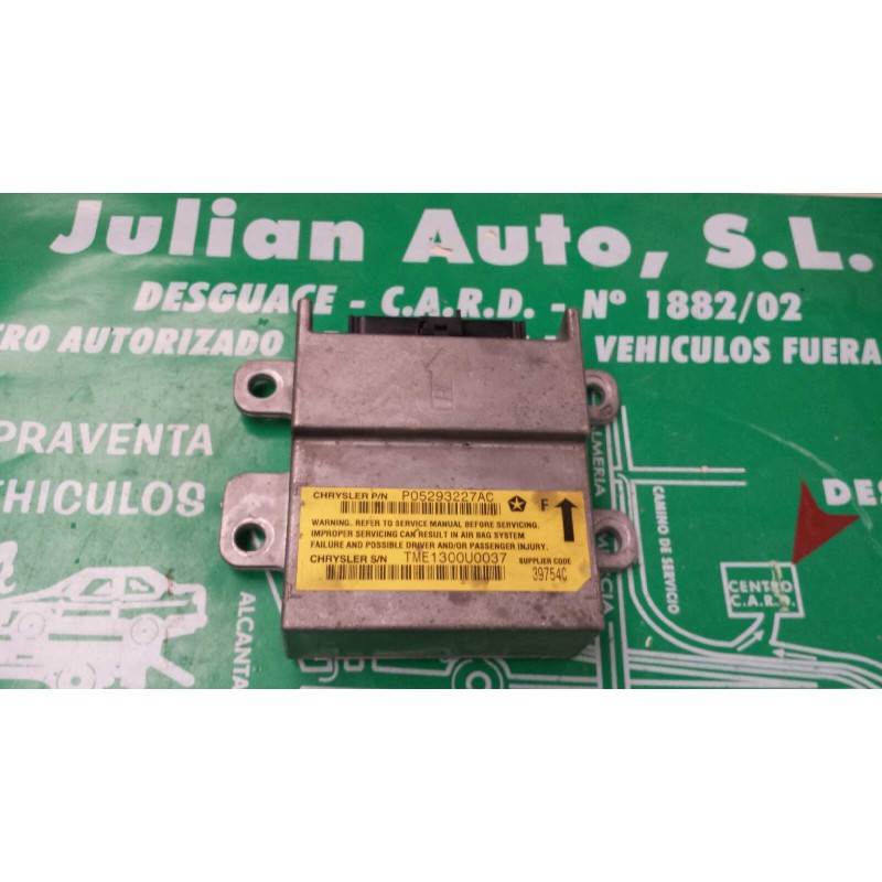 Recambio de centralita airbag para chrysler neon (pl) 2.0 le referencia OEM IAM P05293227AC TME1300U0037 39754C