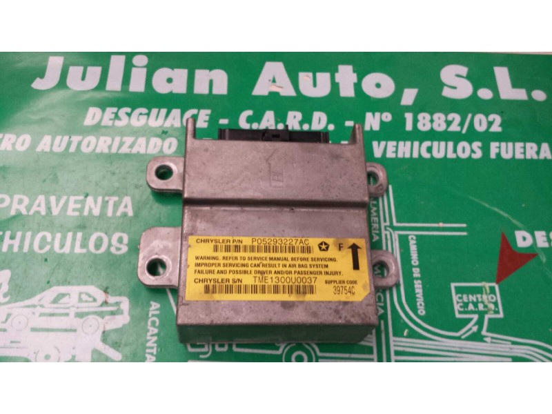 Recambio de centralita airbag para chrysler neon (pl) 2.0 le referencia OEM IAM P05293227AC TME1300U0037 39754C