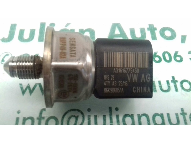 Recambio de sensor presion para seat leon (5f1) reference referencia OEM IAM 06K906051A  3 PINES