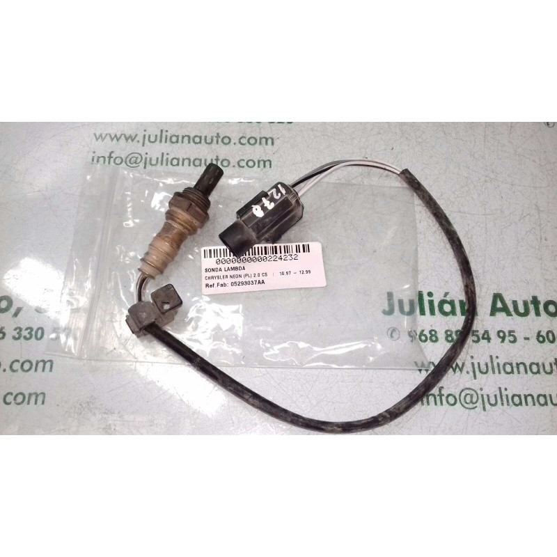 Recambio de sonda lambda para chrysler neon (pl) 2.0 cs referencia OEM IAM 05293037AA  