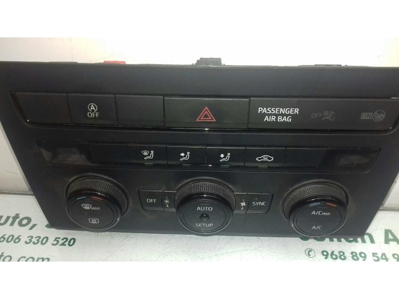 Recambio de mando climatizador para seat leon (5f1) reference referencia OEM IAM 5F0907044AF 5HB011215 5F0858060G