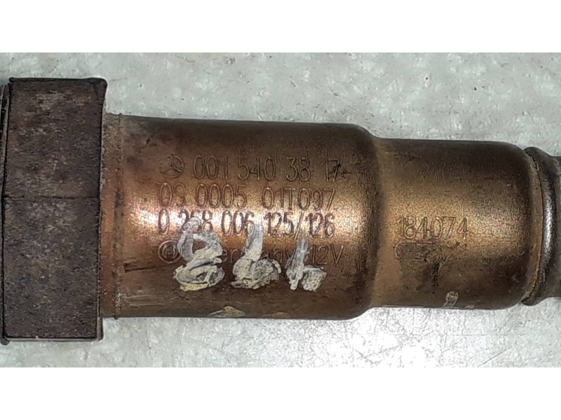 Recambio de sonda lambda para mercedes-benz clase a (w168) 160 (168.033) referencia OEM IAM 0015403817 0258006125 
