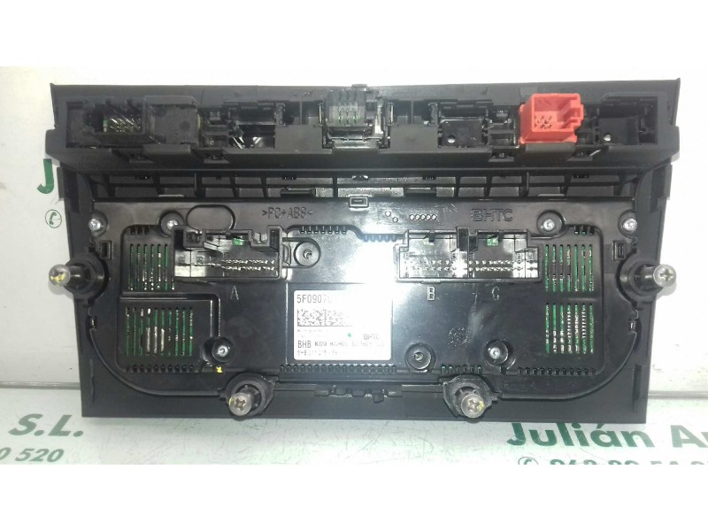 Recambio de mando climatizador para seat leon (5f1) reference referencia OEM IAM 5F0907044AF 5HB011215 5F0858060G