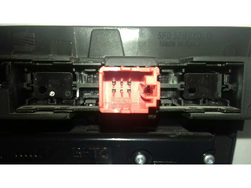 Recambio de mando climatizador para seat leon (5f1) reference referencia OEM IAM 5F0907044AF 5HB011215 5F0858060G