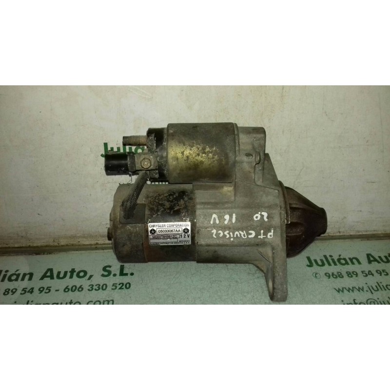 Recambio de motor arranque para chrysler pt cruiser (pt) 2.0 classic referencia OEM IAM 05033067AA M000T84881ZC MITSUBIHI Recambio de motor arranque para chrysler pt cruiser (pt) 2.0 classic referencia OEM IAM 05033067AA M000T84881ZC MITSUBIHI