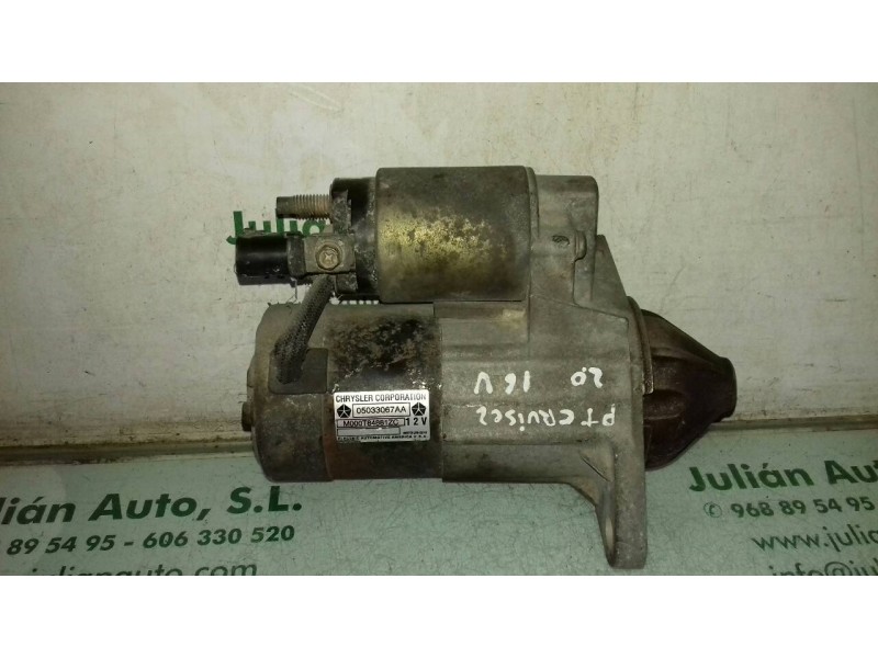 Recambio de motor arranque para chrysler pt cruiser (pt) 2.0 classic referencia OEM IAM 05033067AA M000T84881ZC MITSUBIHI Recambio de motor arranque para chrysler pt cruiser (pt) 2.0 classic referencia OEM IAM 05033067AA M000T84881ZC MITSUBIHI