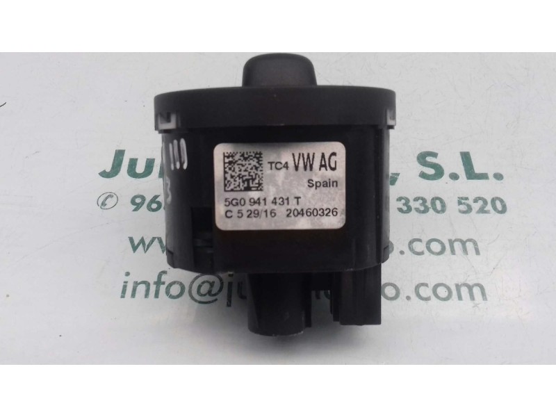 Recambio de mando luces para seat leon (5f1) reference referencia OEM IAM 5G0941431T  8 PINES