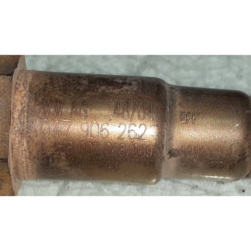 Recambio de sonda lambda para skoda fabia (6y2/6y3) classic referencia OEM IAM 047906262 0258007068 CONECTOR 6 PINES