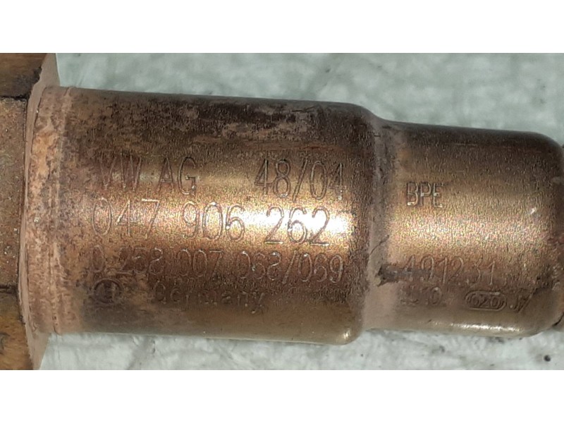Recambio de sonda lambda para skoda fabia (6y2/6y3) classic referencia OEM IAM 047906262 0258007068 CONECTOR 6 PINES