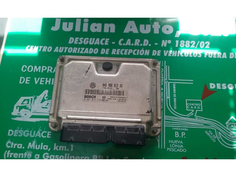 Recambio de centralita motor uce para seat ibiza (6l1) 1.4 tdi cat (bnm) referencia OEM IAM 045906019BR 0281012318 BOSCH