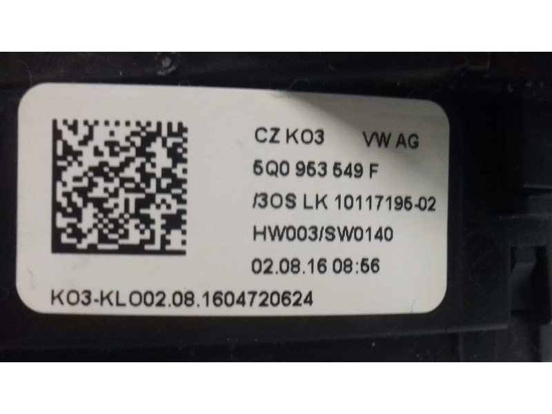 Recambio de anillo airbag para seat leon (5f1) reference referencia OEM IAM 5Q0953549C 10040774 