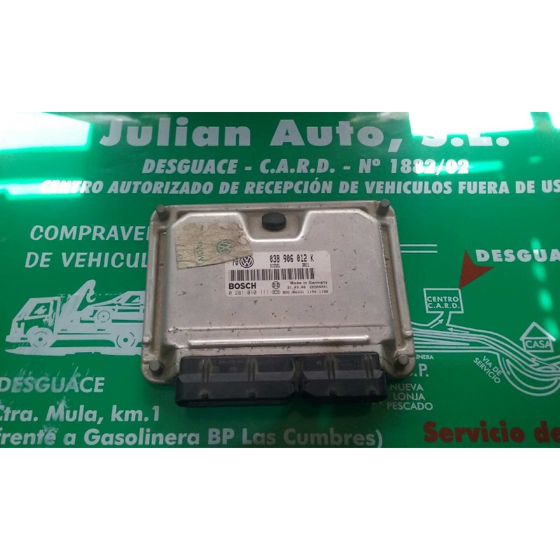 Recambio de centralita motor uce para volkswagen golf iv berlina (1j1) conceptline referencia OEM IAM 038906012K 0281010111 BOSC