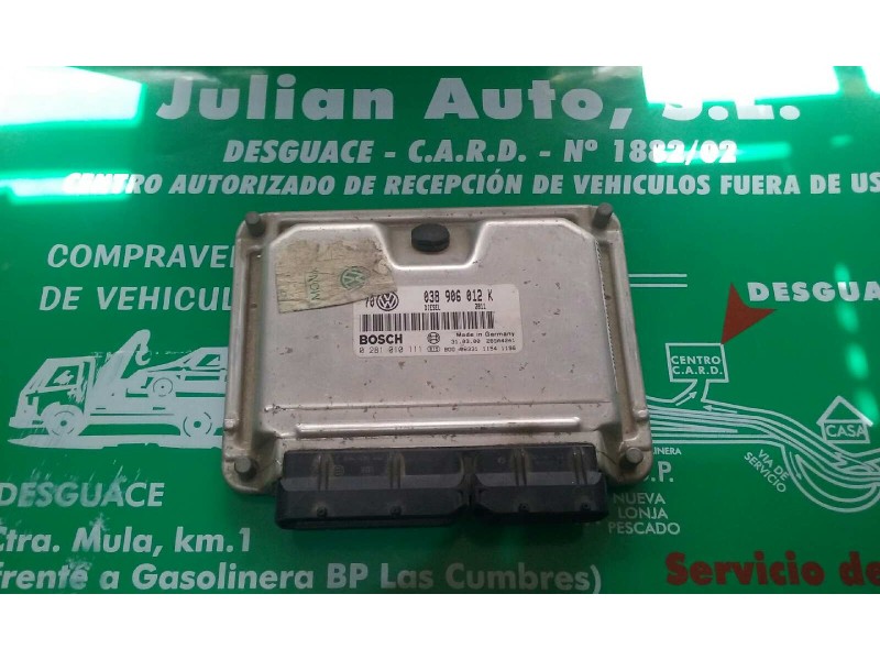 Recambio de centralita motor uce para volkswagen golf iv berlina (1j1) conceptline referencia OEM IAM 038906012K 0281010111 BOSC