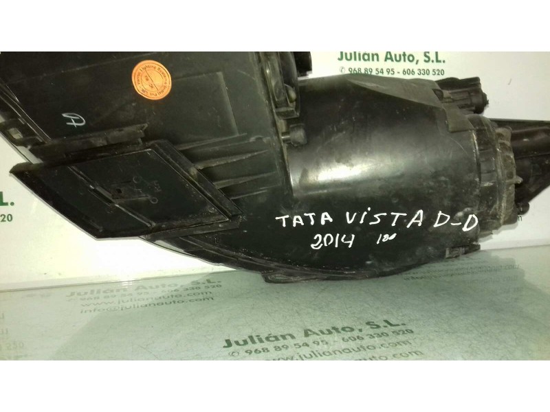 Recambio de faro derecho para tata indica referencia OEM IAM  VISTEON TATA VISTA