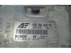Recambio de centralita motor uce para volkswagen sharan (7m6/7m9) 1.9 tdi referencia OEM IAM 038906019FC 0281010751 BOSCH 2