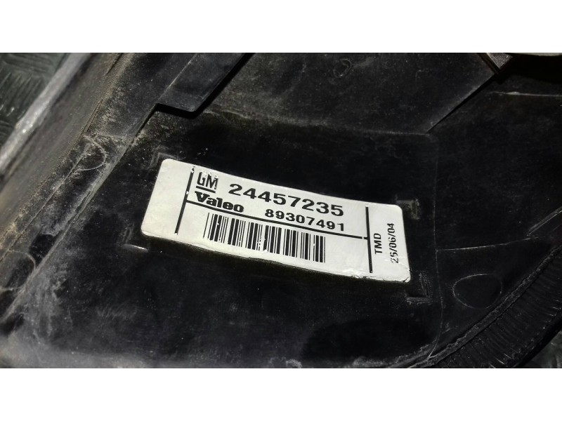 Recambio de piloto trasero izquierdo para opel corsa c blue line referencia OEM IAM 89307491  24457235