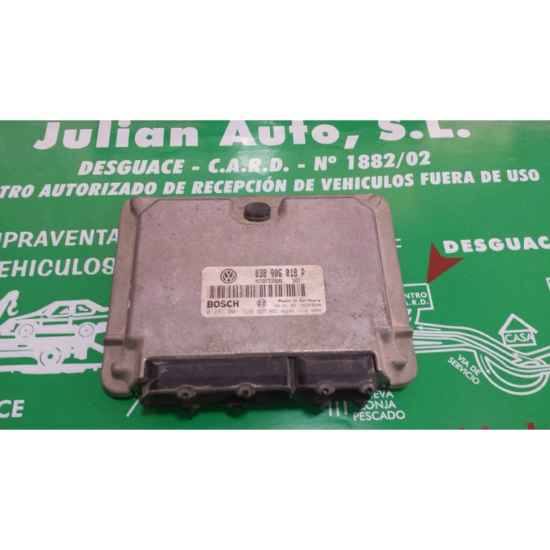 Recambio de centralita motor uce para volkswagen passat berlina (3b2) 1.9 tdi referencia OEM IAM 038906018P 0281001720 BOSCH