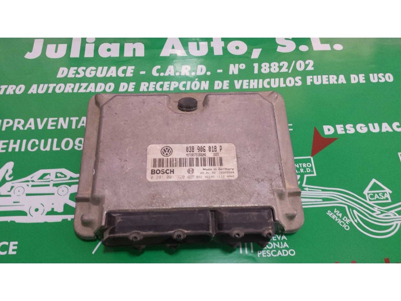 Recambio de centralita motor uce para volkswagen passat berlina (3b2) 1.9 tdi referencia OEM IAM 038906018P 0281001720 BOSCH