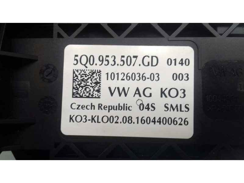 Recambio de mando luces para seat leon (5f1) reference referencia OEM IAM 5Q0953507CD 1012603603 