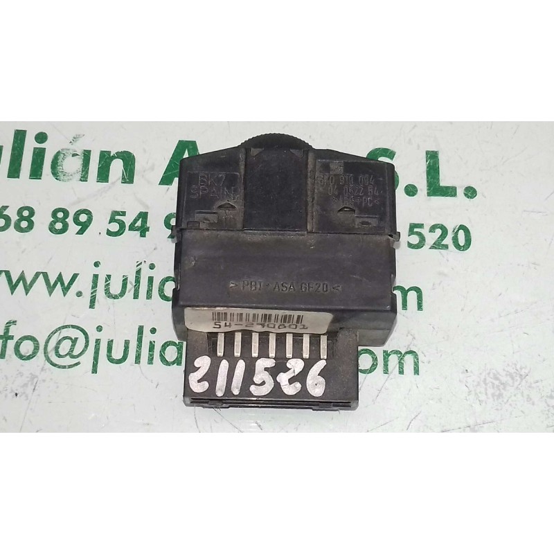 Recambio de interruptor para seat ibiza (6k1) free sky referencia OEM IAM 6K0919094 7 PINES REGULADOR LUCES