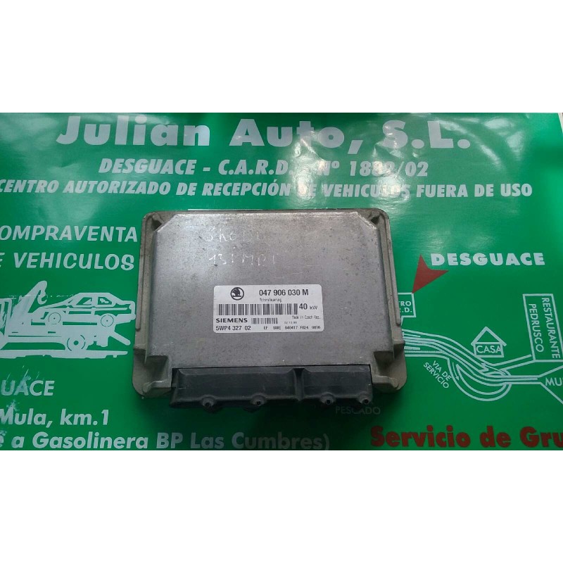 Recambio de centralita motor uce para skoda felicia berlina ( 791) 1.3 referencia OEM IAM 047906030M 5WP432702 SIEMENS