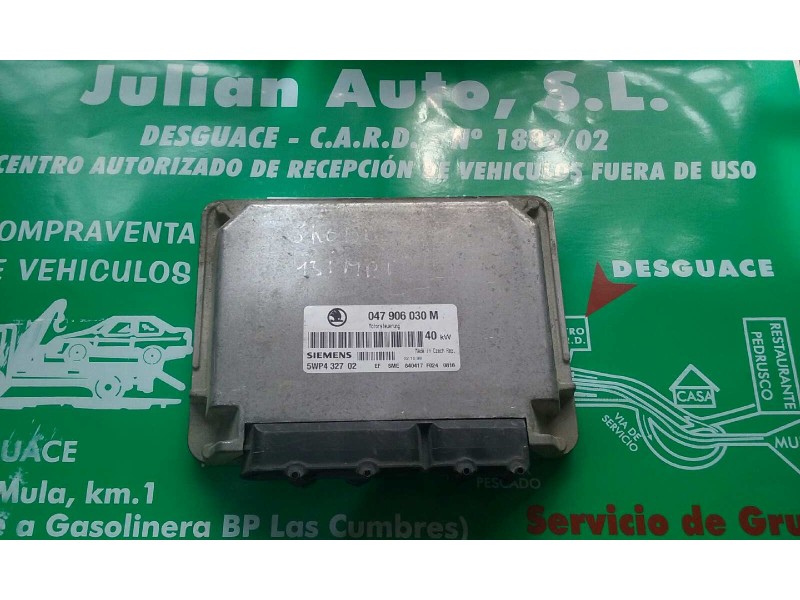 Recambio de centralita motor uce para skoda felicia berlina ( 791) 1.3 referencia OEM IAM 047906030M 5WP432702 SIEMENS
