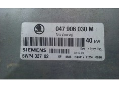 Recambio de centralita motor uce para skoda felicia berlina ( 791) 1.3 referencia OEM IAM 047906030M 5WP432702 SIEMENS 2